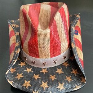 Peter Grimm, True Character, Old Glory Drifter Hat. Red/White/Blue🇺🇸🇺🇸🇺🇸🇺🇸